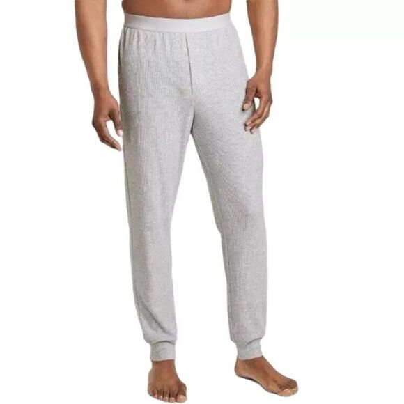 Wondershop Men's Matching Family Thermal Pajama Pants, Gray, XL - Picture 1 of 2